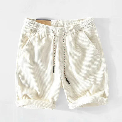 2026 Summer Casual Corduroy Y2K Shorts For Men American Retro Loose Straight Short Pants High Street Fashion Gym Bermudas