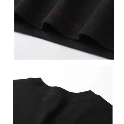 NC750X 2022-2024 - High-quality Round-neck Cotton T-shirt for Both Men and Women A Stylish and Casual Motorcycle Rider Top