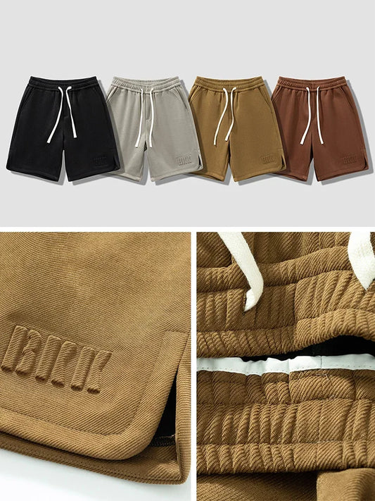 2024 New Summer Men's Shorts Drawstring Baggy Sweatshorts Male Wide Short Pants Sweatpants Streetwear Plus Size 8XL