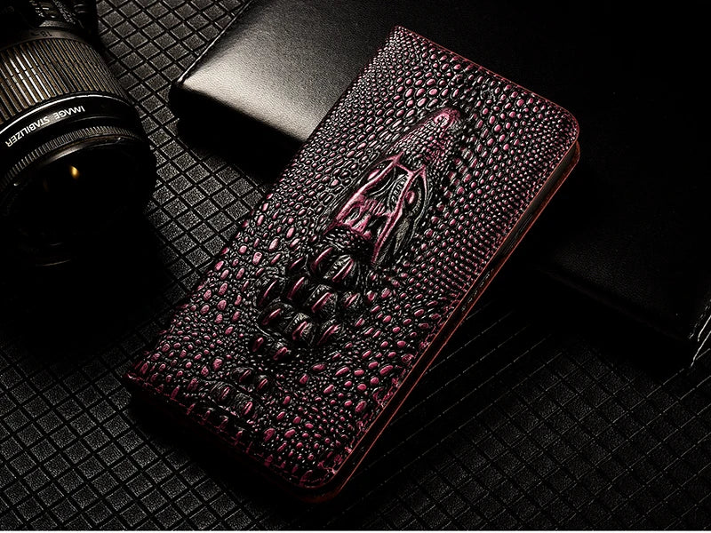 Luxury Genuine Leather Case for iPhone 17 AIR 16 E 15 14 13 12 11 Pro Max Plus Mini flip Magnetic slot Wallet Cover coque.