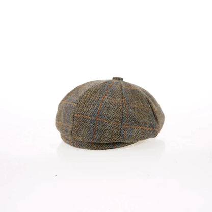 Newsboy Hat 60% Wool Men Berets Grey Herringbone Flat Caps Women British Painters Hat Autumn Winter hats Octagonal Cap BJM42