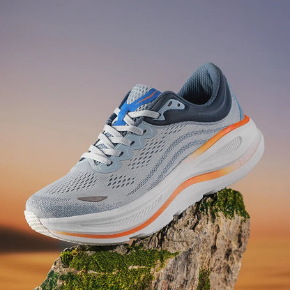 Fashionable Casual Men's Sneakers Non-Slip Wear-Resistant Air Cushion Sneakers Outdoor Lightweight Breathable Mesh Running Shoes