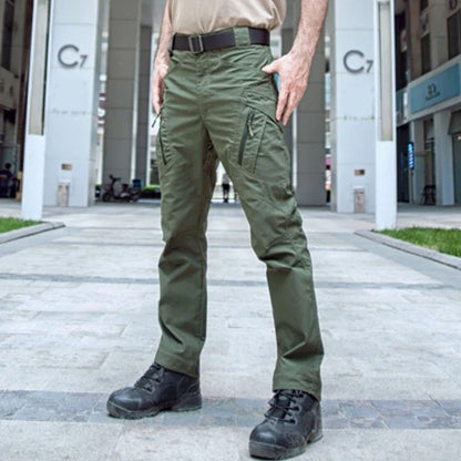 Plus Size 6XL Mens Tactical Pants Multiple Pocket Elasticity Military Urban Commuter Tacitcal Trousers Men Slim Fat Cargo Pants