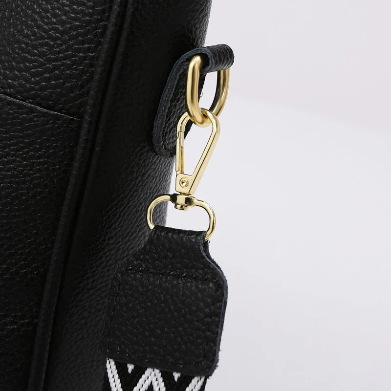 100% cowhide brand shoulder Bag Large capacity For luxury designer handbag women Handbags leather single shoulder straddle bag