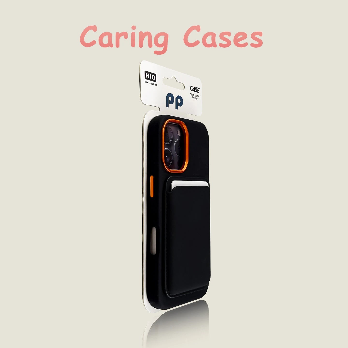 For iPhone 17 Pro Max Case Titan Gray Magnetic Card Slot Shockproof Compatible with iPhone 16 15 14 13