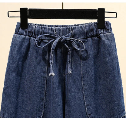 Women's High Waist Wide Leg Jeans Loose Comfortable Retro Sle Casual Versatile Straight Cut Trousers for Autumn Winter