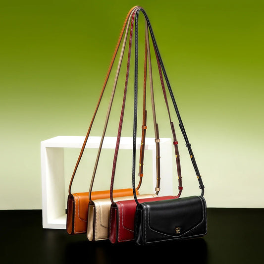 Fashion Simple Ladies Chain Bag Pure Colour Classic 2025 New Women's Small Square Bag Elegant and Versatile