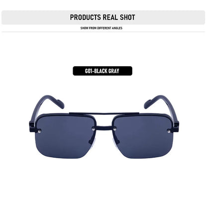 UV400 Protection Square Sunglasses Women Trendy Vintage Retro Fashion Glasses Driving Sunglass Men Lentes De Sol Mujer Zonnebril