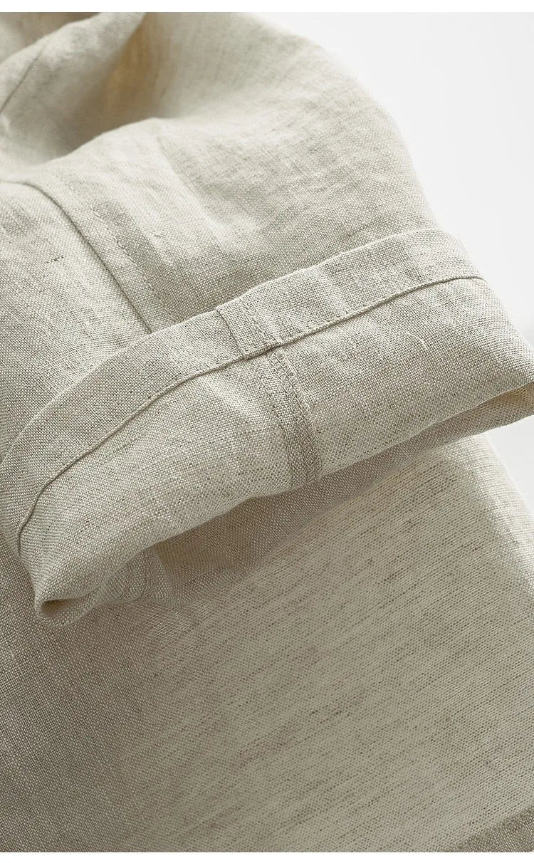 Raindrop Linen~ Long-Sleeved Linen Shirt, Thin Jacket, Loose Top, New Spring Clothing for Women