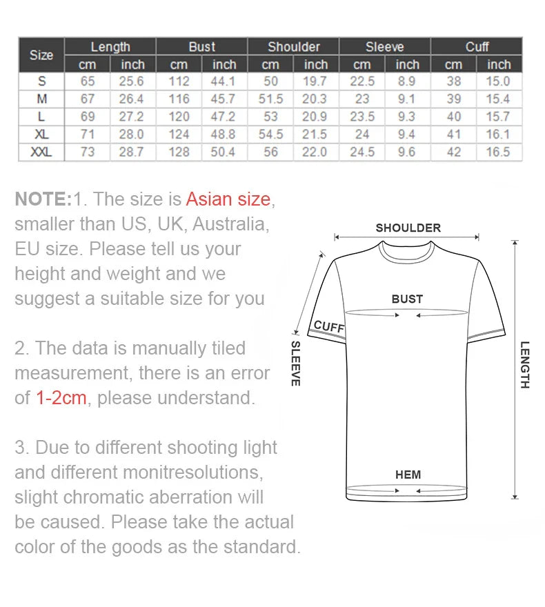 Casual Printed Short Sleeve T-Shirt Men's Summer Loose Fit Heavyweight Cotton Ribbed Round Neck Tee  Versatile Street Tops