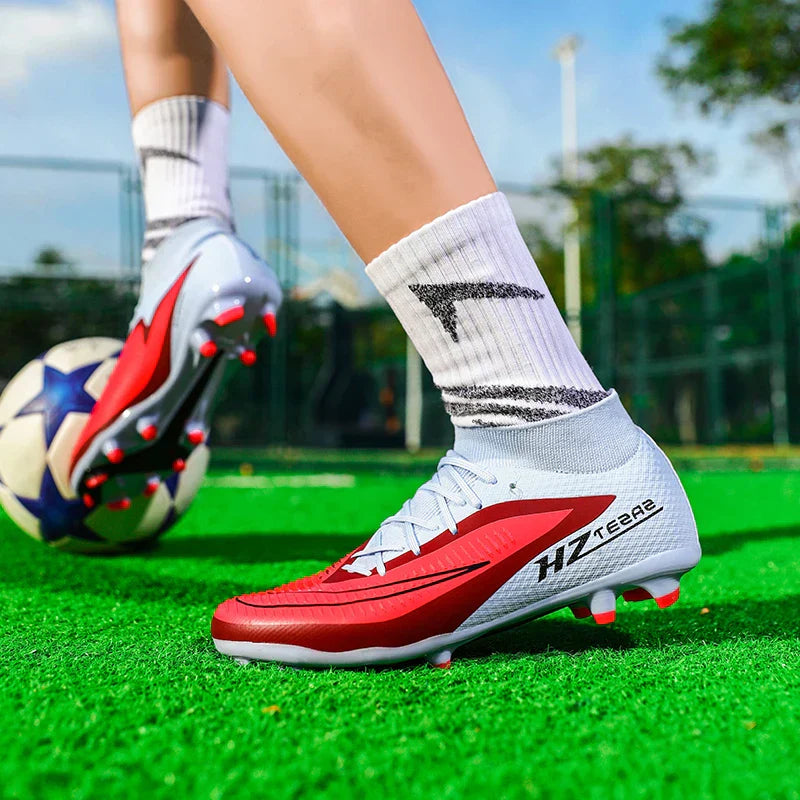 Men Football Boots New Adult Adult Professional Breathable Sports FG Fast Futsal Male Football Shoes Sneakers Turf Cleats Match