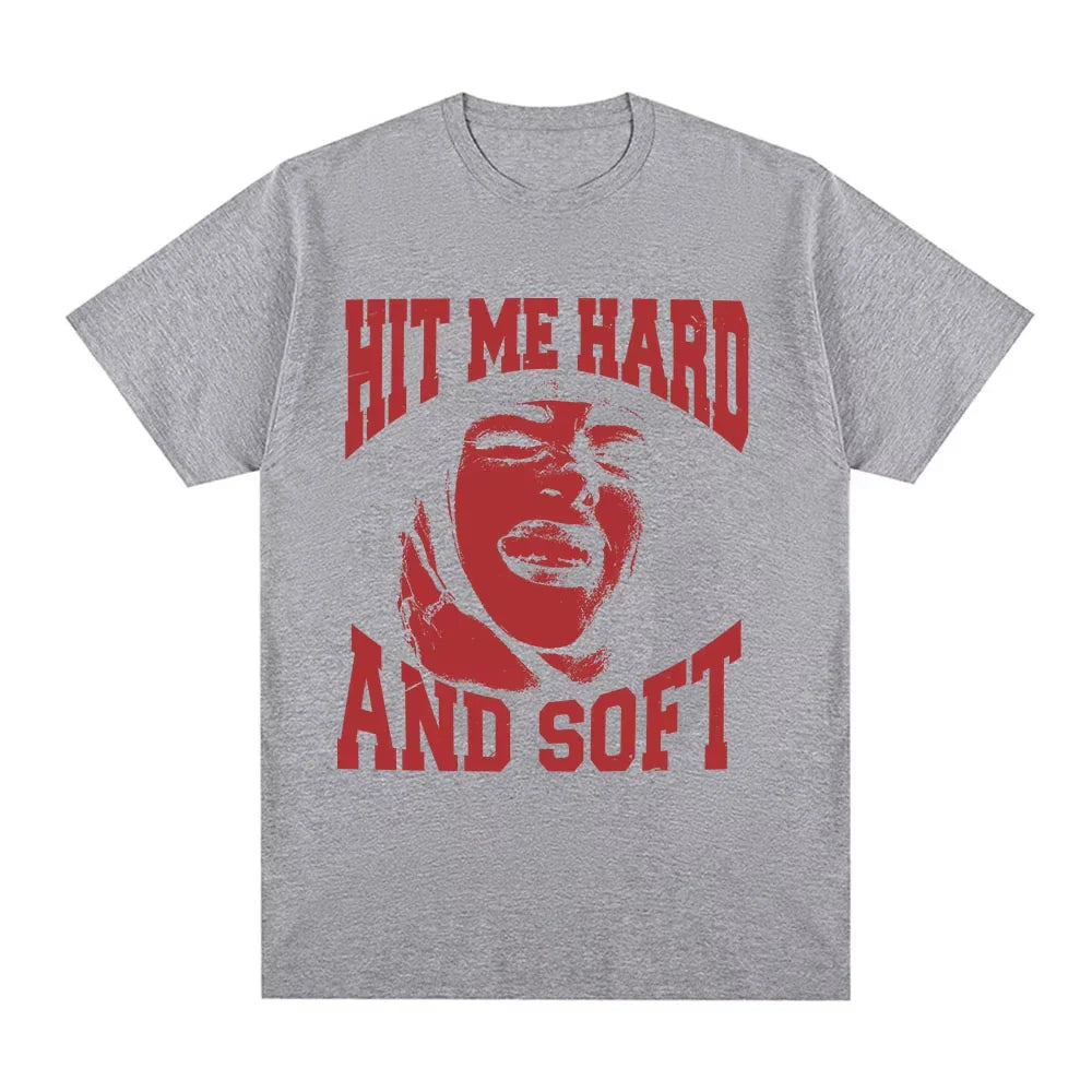 Hit Me Hard and Soft 2025 Tour T Shirt  Women Fashion Hip Hop T Shirts Harajuku CFans Giftasual Short Sleeve T-shirts