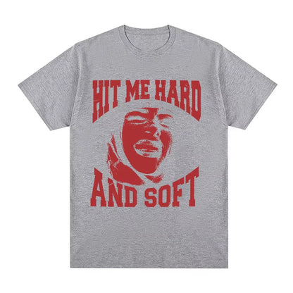 Hit Me Hard and Soft 2025 Tour T Shirt  Women Fashion Hip Hop T Shirts Harajuku CFans Giftasual Short Sleeve T-shirts