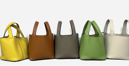 Women's Bag Lady Bucket Bags Luxury Designer High End Bag Quality Genuine Leather TC Tote Hand Bags 18 Shoulder Bag Shop