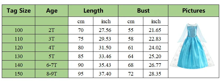 Girls Costume Sleeping Beauty Aurora Princess Party Rapunzel Halloween Snow White Cosplay Costume Kid Cinderella Dress up