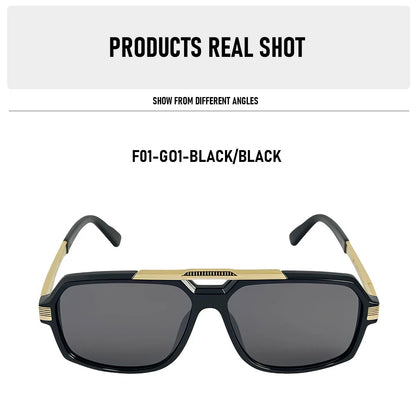 2026 Square Sunglasses For Men Vintage Retro Sunglass Women Trendy UV400 Protection Luxury Fashion Glasses Gafas De Sol Hombre