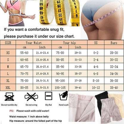 Zipper Tummy Control Panties High Waist Shapewear Brief Shorts Body Shaper Butt Lifting Silky Stretchy Fabric Seamless