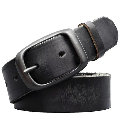 Men Belt Top Quality Cow Genuine Leather Men's Belt Cowhide Strap For Male Automatic Buckle Belts For Men Alloy Buckle Belt