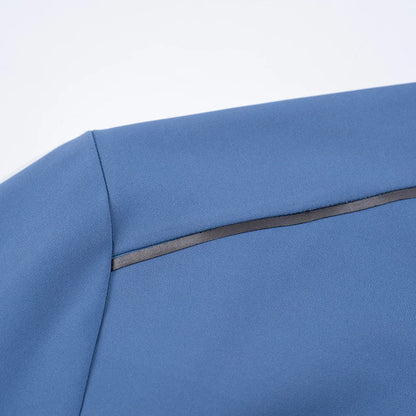 Autumn and winter outdoor high quality golf elastic long sleeve POLO shirt Fashion base office casual POLO T-shirt Tops