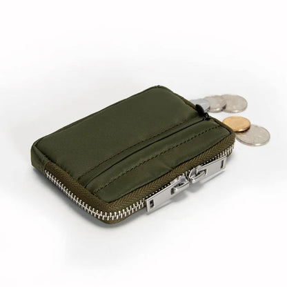 Japan Zipper Mini Purse Card Holder Nylon Cloth Coin Pouch Waterproof Cute Wallet Men Clutch Bag Mini Purse Fashion Small Wallet