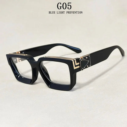 Senior Square Sunglass Men Vintage Millionaire Sunglasses Women Silver Retro Fashion Glasses Dropshipping Gafas De Sol Hombre