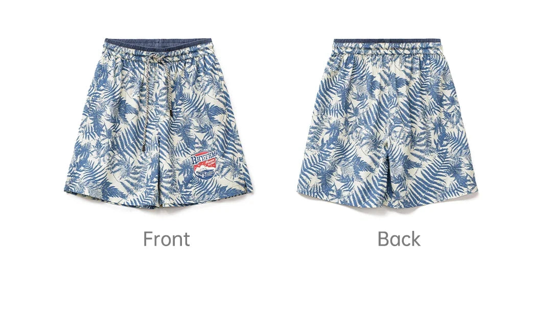 Men Beach Shorts Loose Casual Style Thin Breathable Seaside Vacation Short for Men's Summer Board shorts Men swimwear