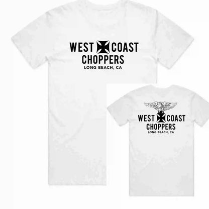 New 2026 West Coast Choppers  Graphic Tee 100% Cotton Round Neck Casual Regular Fit Unisex T-shirt  Summer Top