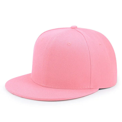 New Hot Sale Cap Plain Snapback Hat High Quality Adult Hip Hop Baseball Cap Men Women Outdoor Leisure Baseball Hat