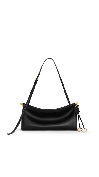 Luxury Serpentine Shoulder Bag Snake Pattern Underarm Bags for Women Designer Handbag Half Moon Crescent Bag NEW Clip Bags Purse