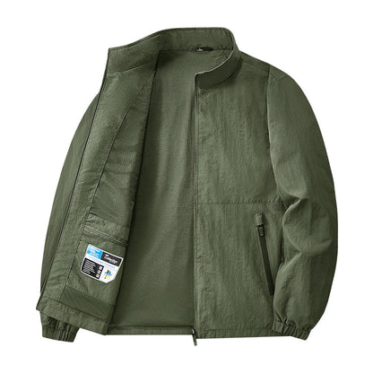Big&Tall 8XL Men Outdoor Jacket Autumn Winter Jacket Hiking Camping Windbreaker Plus Size Spring Oversized Outwear Hooded Coat