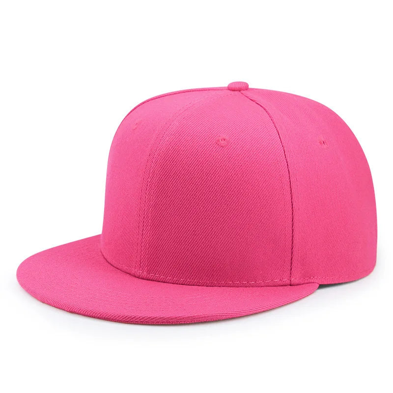 New Hot Sale Cap Plain Snapback Hat High Quality Adult Hip Hop Baseball Cap Men Women Outdoor Leisure Baseball Hat