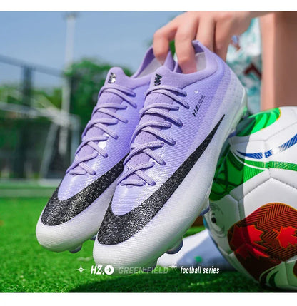 New Men Soccer Shoes Futsal Cleats Ultralight Hot Sale Football Boots Unisex High-quality Women Professional TF/FG Sneakers