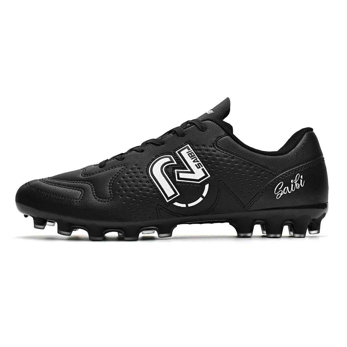 Low-top, studded soccer shoes, unisex, TF and FG, slip-resistant and wear-resistant, available in 4 colors to choose from.