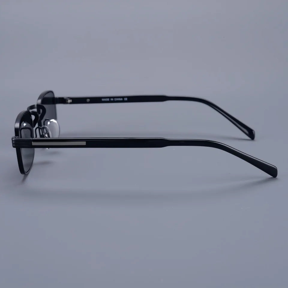 Small Square Top Quality Titanium Acetate Women Sunglasses Luxur Brand Designer Personality Retro Outdoor Men Sun Glasses UV400