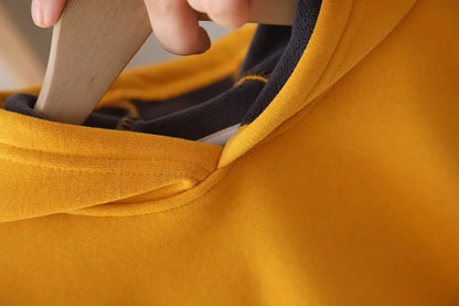 New Autumn Winter Baby Boys Clothes Suit Children Thick Warm Hoodies Pants 2Pcs/Sets Infant Girls Clothing Set Kids Tracksuits