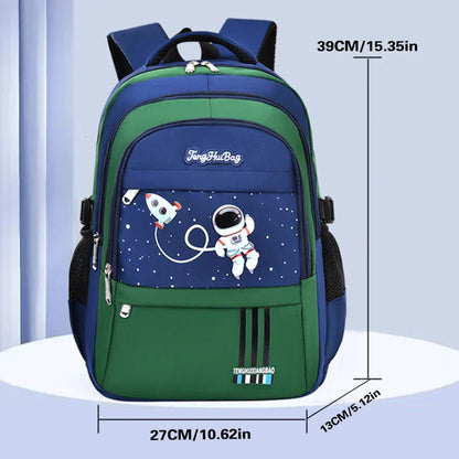 Elementary School Students Schoolbag Boys 1,2,3,4,5,6 Grades 6-12 Years Old Astronaut Shoulder Baglaptop Backpack Waterproof WEA