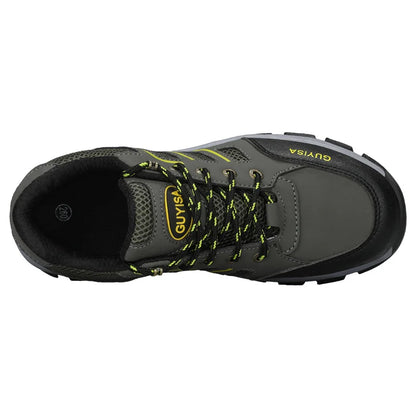 2022 Latest Summer Safety Work Shoes For Men Breathable Indestructible Steel Toe Boots Male Footwear Anti-smash Hiking Shoes