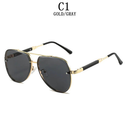 New In Sunglasses For Men Luxury Vintage Sunglasses Women Trendy Luxe Retro Oval Fashion Glasse Gafas De Sol Hombre Zonnebril