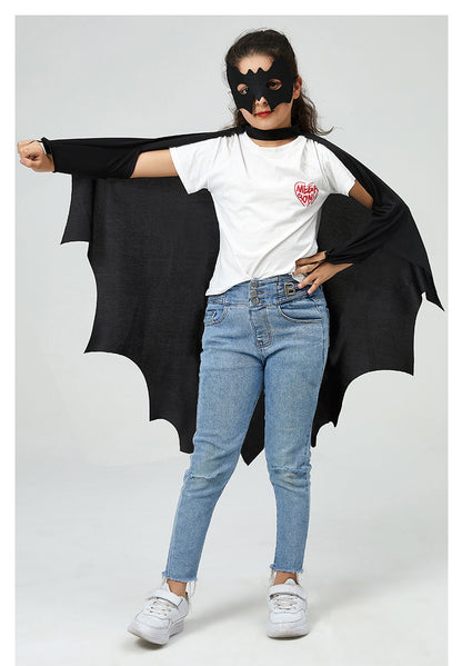 1set/lot cosplay bat costumes girl boy halloween party costumes