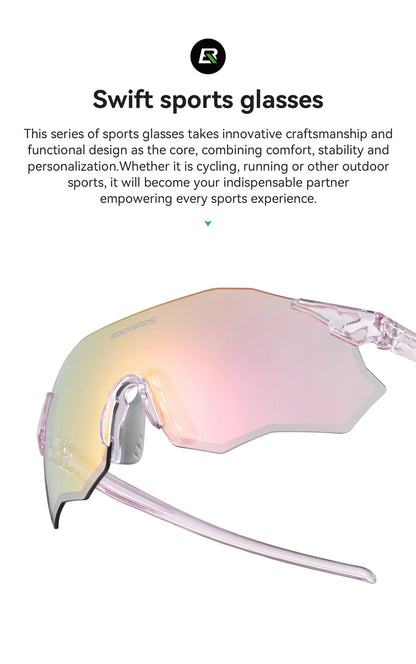 Cycling Glasses Photochromic/Polarized UV400 Sunglasses MTB Road Bike Eyewear Windproof Goggles Protection Eyewear