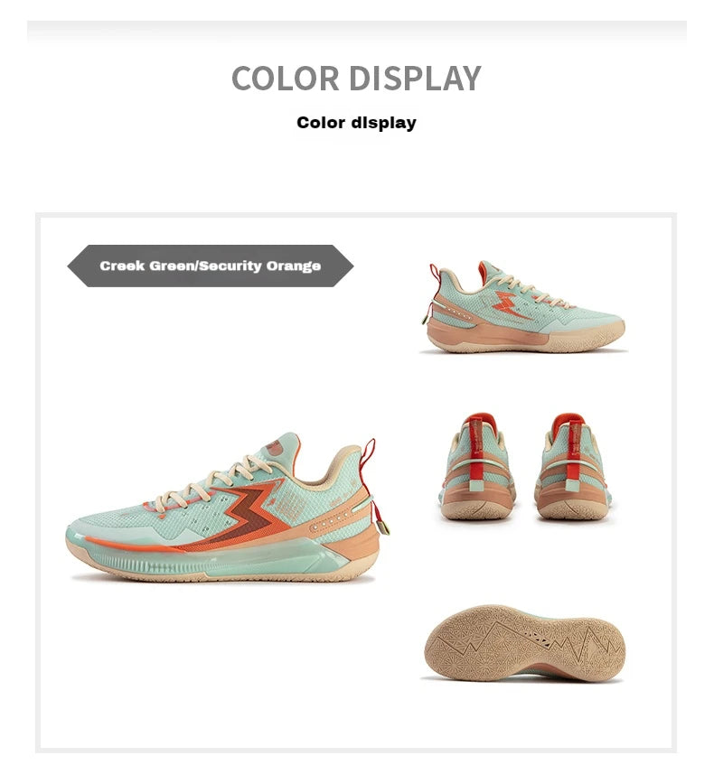 BIG3 5.0 Quick Men Basketball Shoes Cushion Bounce Wearable Breathable Stable Support Comfort Male Sneaker 672431118