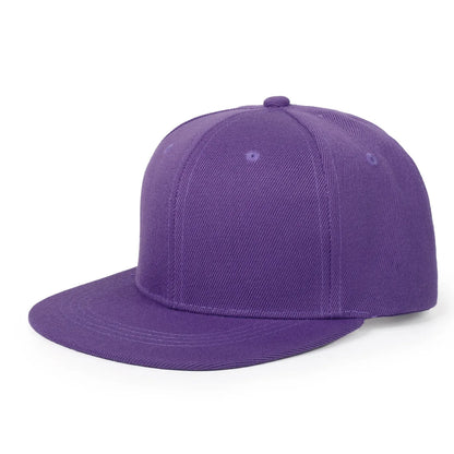 New Hot Sale Cap Plain Snapback Hat High Quality Adult Hip Hop Baseball Cap Men Women Outdoor Leisure Baseball Hat