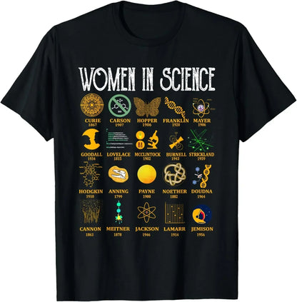 Quantum Physics Student Science T-shirt Printed Graphic T-shirt Women's T-shirt Vintage Summer Streetwear Harajuku Fashion  Y2K