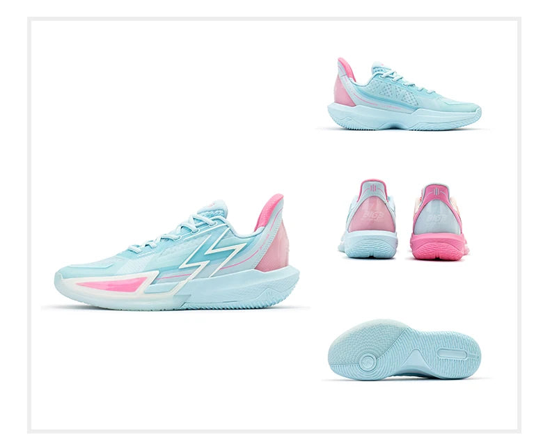 BIG3 4.0 Quick Men's Basketball Sports Shoes Wear-Resistant Non-Slip Mesh Breathable Low-Cut Sneaker Male 672321105