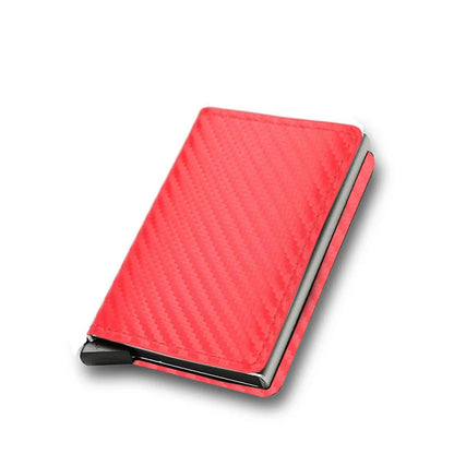 Porte-carte de crédit antivol RFID, portefeuille fin et intelligent pour hommes et femmes, étui porte-carte bancaire, pochette à monnaie, porte-cartes de crédit