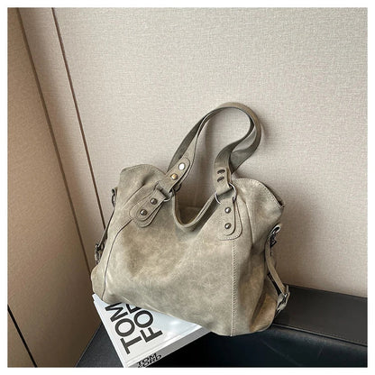 Women's Bag Large Capacity Totes Retro Luxury Handbags High Quality Messenger Bags Vintage Crossbody Bags Brand Shoulder Bags