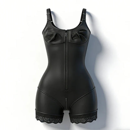 Fajas Body Shaper Tummy Control Butt Lifter Shapewear Bodysuit Zipper Design Crotch Postpartum Waist Trainer Slimming Girdles