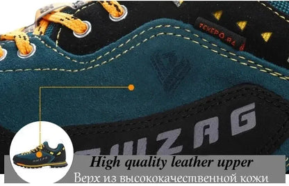 Men's Boots Hiking Boot for Men Waterproof Climbing Shoes Anti-collision Outdoor Casual Lace-up Sneakers Snow Boots