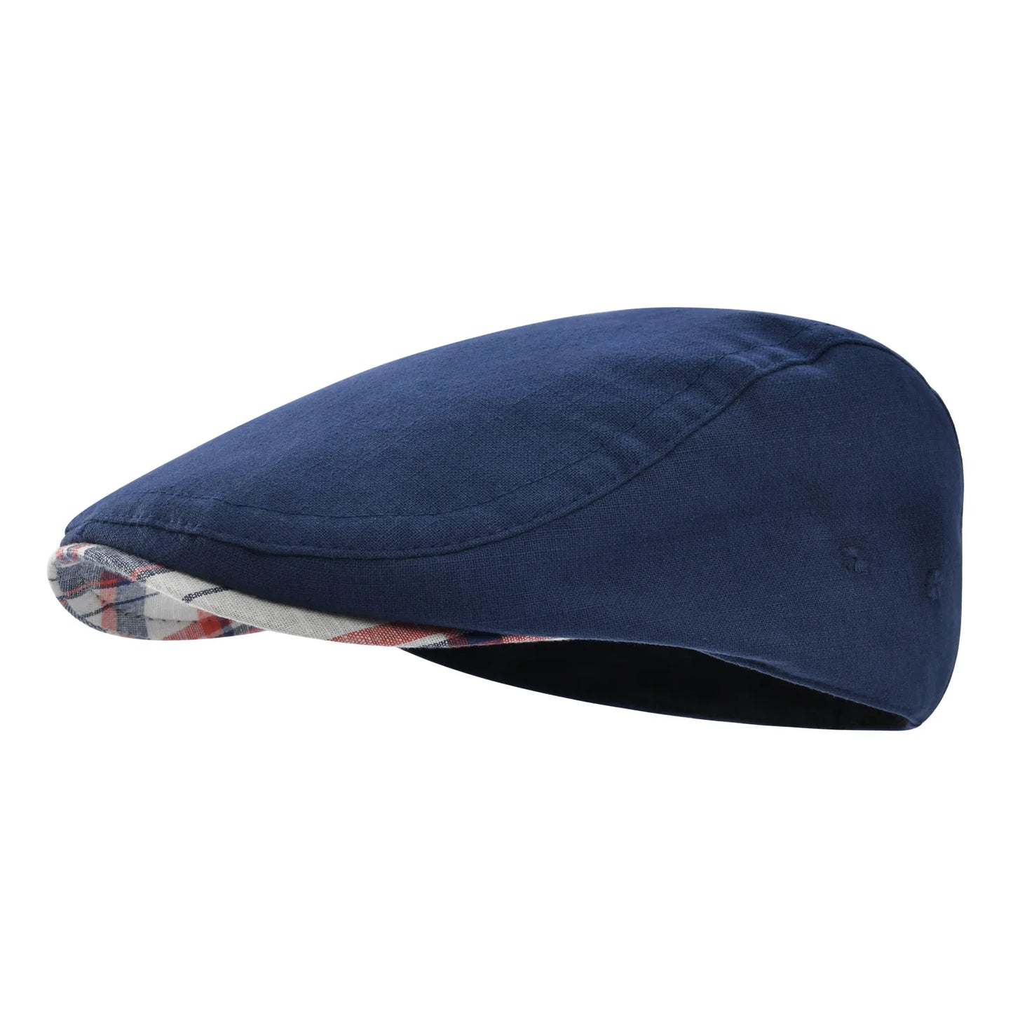 Mens Flat Cap Soft Vintage Linen Hats Casual Retro Newsboy Hat Beret for Male Driving Ivy Hats Summer Autumn