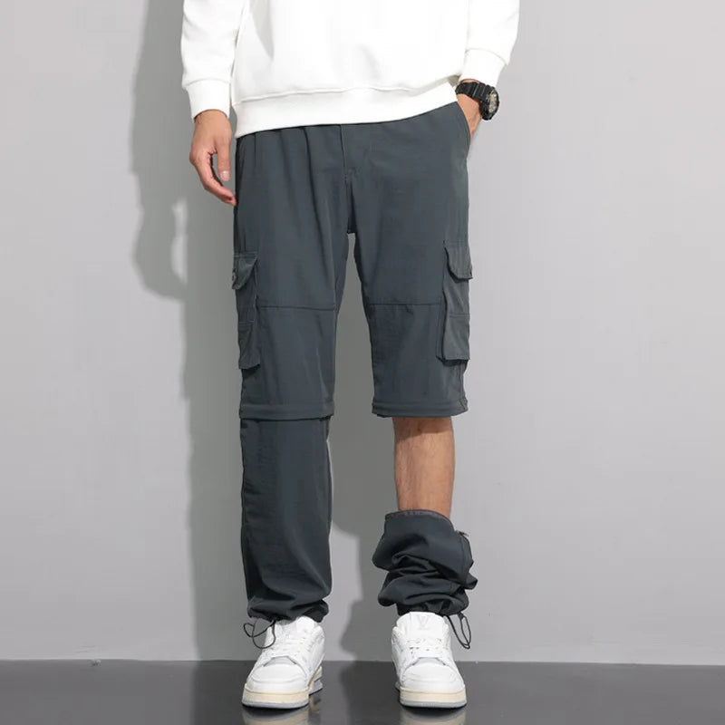 Mens Cargo Hiking Pants Quick Dry,Comfortable,Perfect for Outdoor Working and Camping,Spring Autumn Versatile Outdoor Long Pants